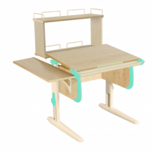 СУТ-24-02Д парта дэми сут-24-02д 75см с надстройкой и боковой приставкой Дэми  парта дэми сут-24-02д 75см с надстройкой и боковой приставкой Дэми СУТ-24-02Д