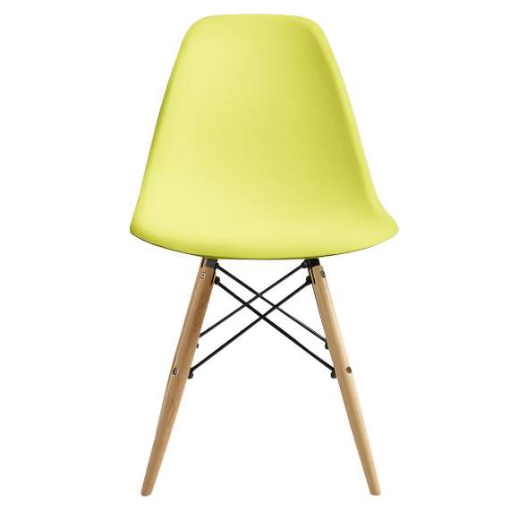 Кухонный стул Ergozen Eames DSW Pro желтый