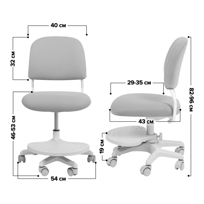 Характеристики Детское кресло Anatomica Liberta